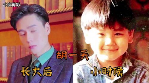 明星网红照片对比图男,揭秘真假颜值的较量