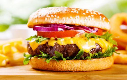 明星网红汉堡图片高清壁纸,明星同款美食诱惑