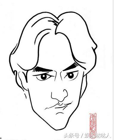 漫画明星网红怎么画图片